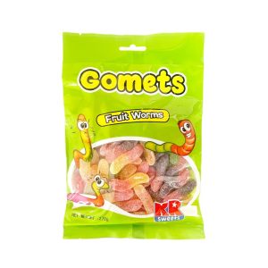 KR Sweets Gomets Fruit Worms (270g)