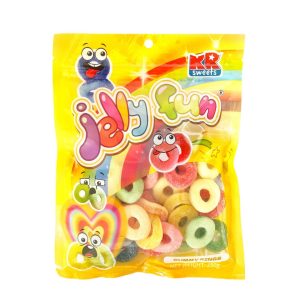 JELLY FUN GUMMY RINGS (250g)