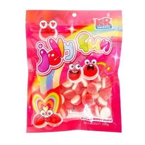 Jelly Fun Strawberry Puff (250g)