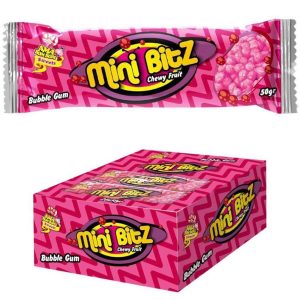 Mini Bitz Bubblegum (50g)